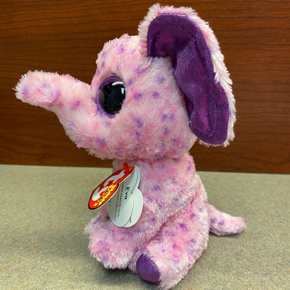 Ty Beanie Boo Eva the Elephant - Picture 3 of 8